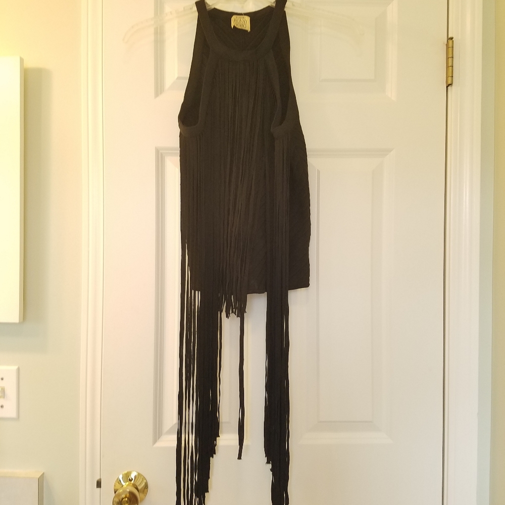 Designer Ronny Kobo fringe tank